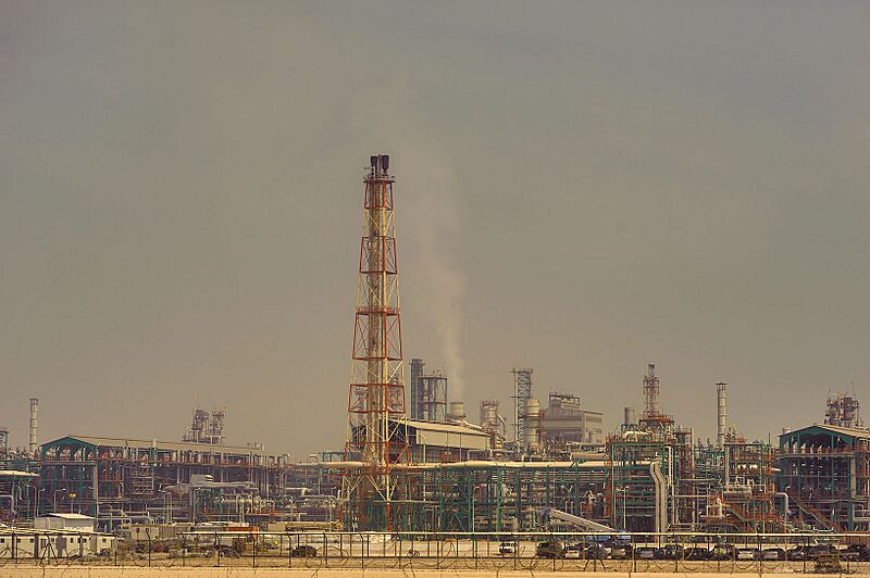 Oil factories in Mesaieed