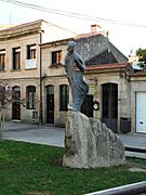 Pontevedra Capital Estatua de Castelao