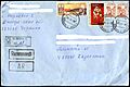 Posted registered letter cover Ukraine1998