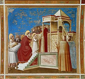 Archivo:Presentation of the Virgin - Capella dei Scrovegni
