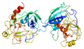 Protein GZMB PDB 1fq3