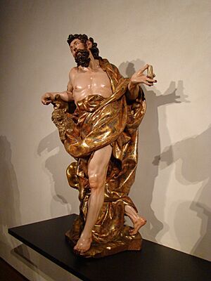 Archivo:Valladolid museo escultura San Juan Juan de Juni ni