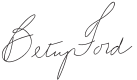 Betty Ford Signature.svg