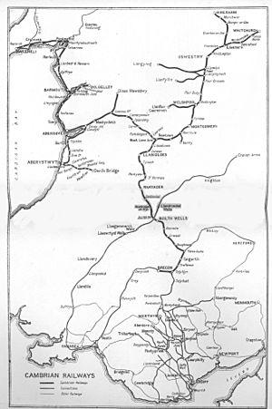 Archivo:Cambrian Railways map c.1921 - Project Gutenberg eText 20074