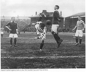 Archivo:Celtic vs Heart of Midlothian 1912