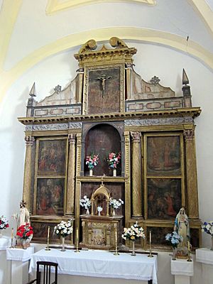 Archivo:Church of Nuestra Señora de la Asunción in Villamelendro de Valdavia 08 Altarpiece