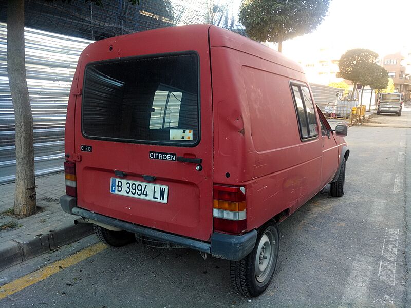 Citroën C 15 1990 Atras