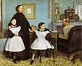 Edgar Degas - La famille Bellelli