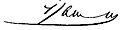 Francis Jammes signature