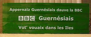 Archivo:Guernésiais BBC sticker