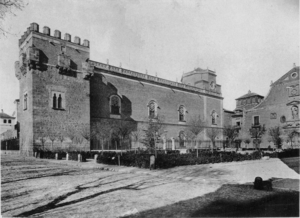 Archivo:Hauser y Menet (1892) Alcalá de Henares, Archivo General Central, fachada este