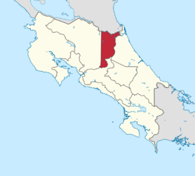 Heredia in Costa Rica.svg