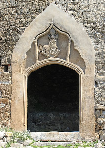 Jajce – Castle gate (cropped)