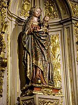 Logroño - Catedral 41 - Capilla del Santisimo, retablo principal