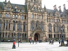 Manchester Town Hall, Albert Square - geograph.org.uk - 1767018