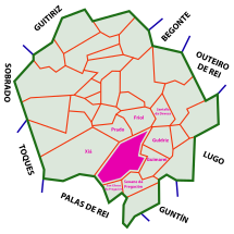 Mapa de San Martiño de Condes Friol, Lugo.svg
