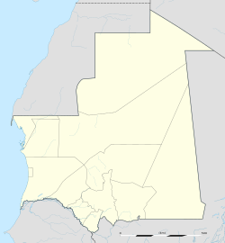 Nuakchot ubicada en Mauritania