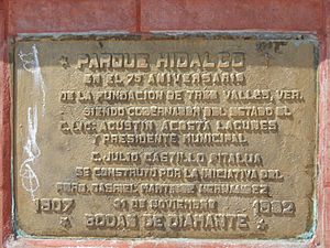 Archivo:Placa Monumento Miguel Hidalgo