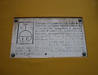 Archivo:Placa de la Imprenta Cromberger de Sevilla