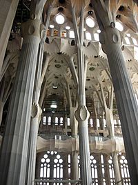 Archivo:Sagrada Familia Interior
