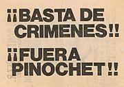 Archivo:¡¡Fuera Pinochet!!