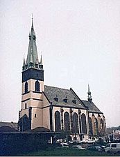 Ústí nad Labem kostel Nanebevzetí Panny Marie