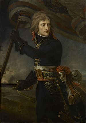Archivo:1801 Antoine-Jean Gros - Bonaparte on the Bridge at Arcole