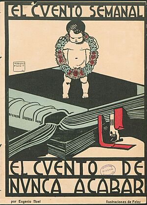 Archivo:1912-01-05, El Cuento Semanal, El cuento de nunca acabar, Eugenio Noel
