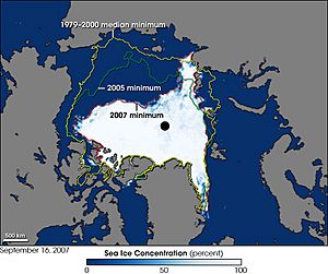 Archivo:2007 Arctic Sea Ice