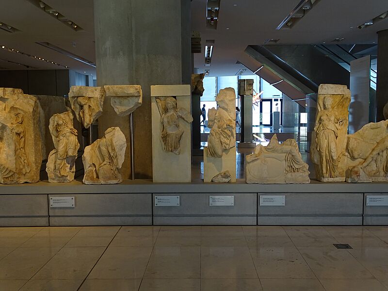 Athens Acropolis Museum sculptures
