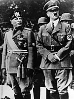 Archivo:Benito Mussolini and Adolf Hitler