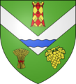 Blason ville fr Villeblevin (Yonne)