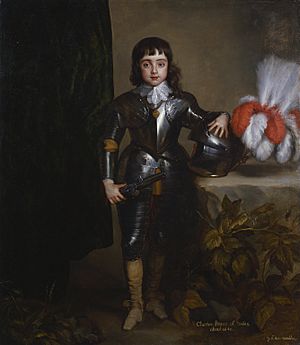 Archivo:Charles II as child portrait by Anthony van Dyck 1637