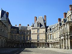 Chateau de Fontainebleau Cour ovale
