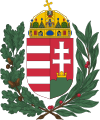 Coat of arms of Hungary (oak and olive branches).svg