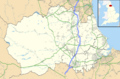 Durham UK location map