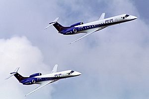 Archivo:Embraer ERJ-135 & ERJ-145