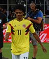 FWC 2018 - Round of 16 - COL v ENG - Photo 100 - Juan Cuadrado (cropped)