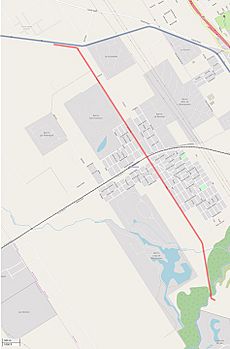 Archivo:Ferrocaril Decauville Molino Bancalari en la zona Manzanares, Buenos Aires (OpenStreet Map)