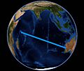 Fiann Paul rowing route Indian