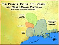 Archivo:Fourche Maline and Mill Creek cultures map HRoe 2010
