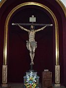 Imágen del Cristo de la Providencia, venerado en la iglesia de la Trinidad de Córdoba