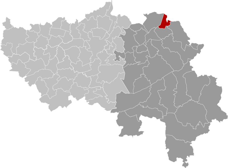 Kelmis Liège Belgium Map