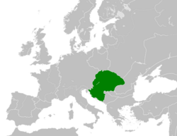 Kingdom of Hungary 1190.svg