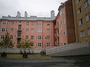 Edificio de apartamentos en Kuopio, Finlandia.