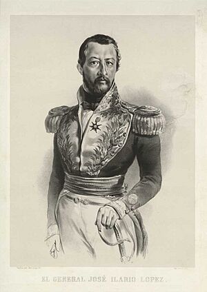 Archivo:Litografía de José Hilario López