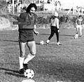 Luque entrenando