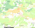 Map commune FR insee code 07186