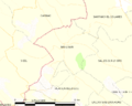 Map commune FR insee code 11218