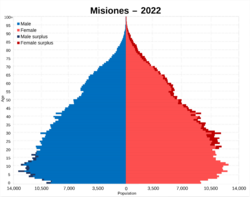 Archivo:Misiones 2022 population pyramid